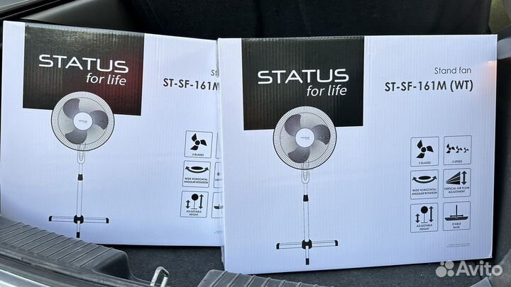 Вентилятор напольный status ST-SF-161M(WT)