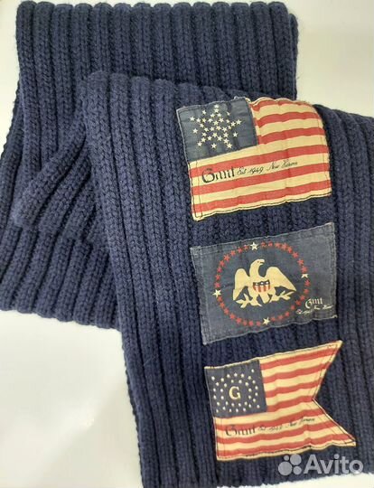 Шарф мужской шерсть, оригинал 