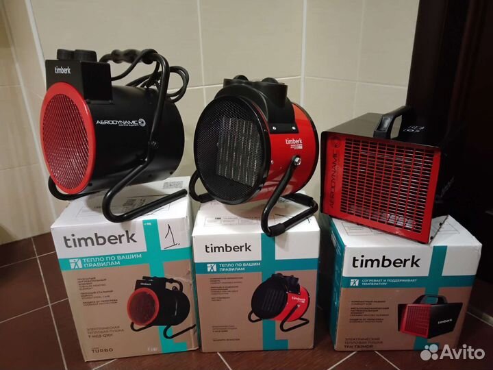Электро тепловая пушка Timberk 3.0 кВт новые