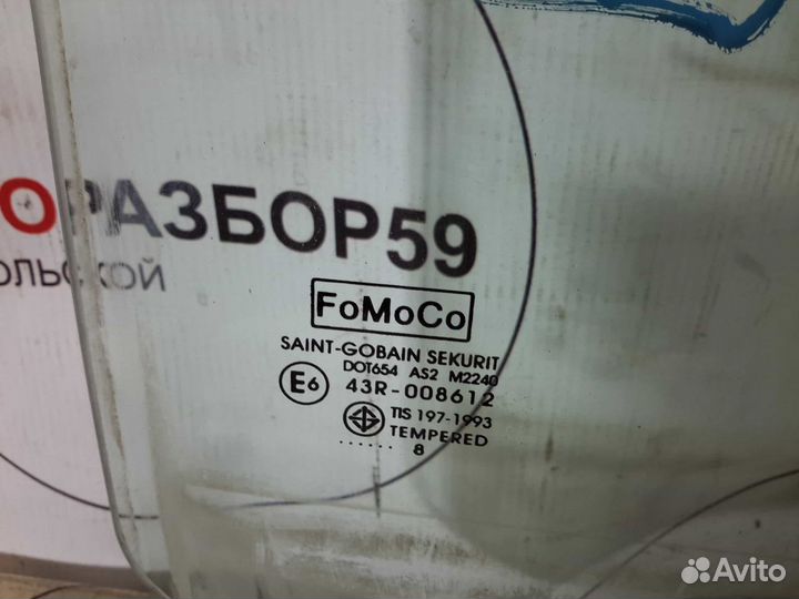 Стекло переднее правое Ford Ranger 2