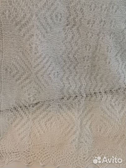 Оренбургский пуховый платок и палантин паутинка