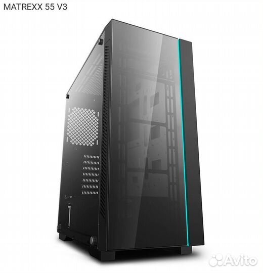 Корпус DeepCool matrexx 55 V3 Miditower Без бп чёр