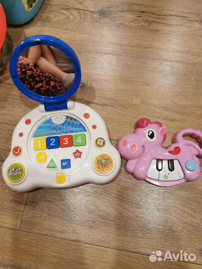 Развивающие игрушки, музыкальные, сортеры