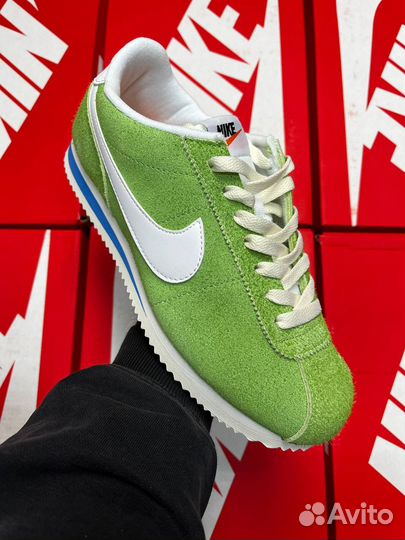 Кроссовки Nike cortez Green Suede