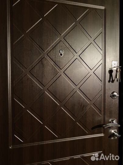 Дверь входная металлическая, с новостройки