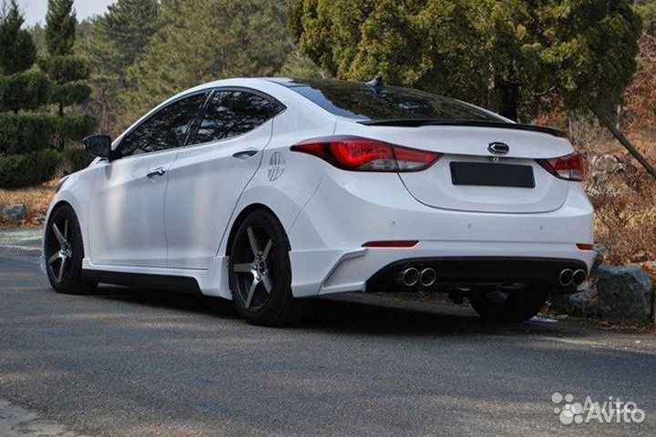 Тюнинг обвес Zest на Hyundai Elantra MD