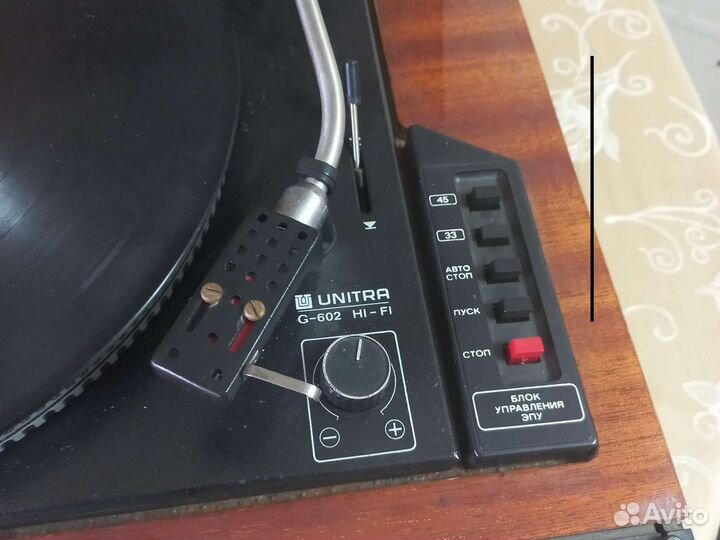 Проигрыватель винила СССР вега 108