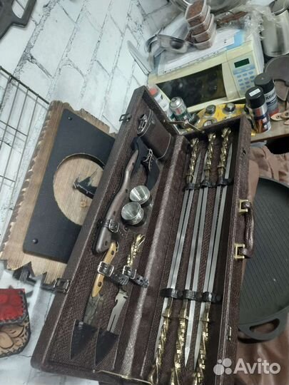 Набор с шампурами