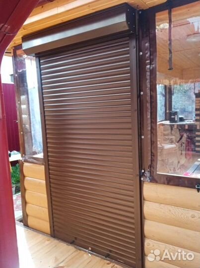 Рольставни на окна для дачи