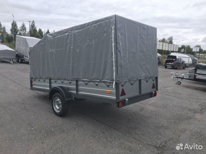 Прицеп «русич» 3,5х1,5 с тентом новый