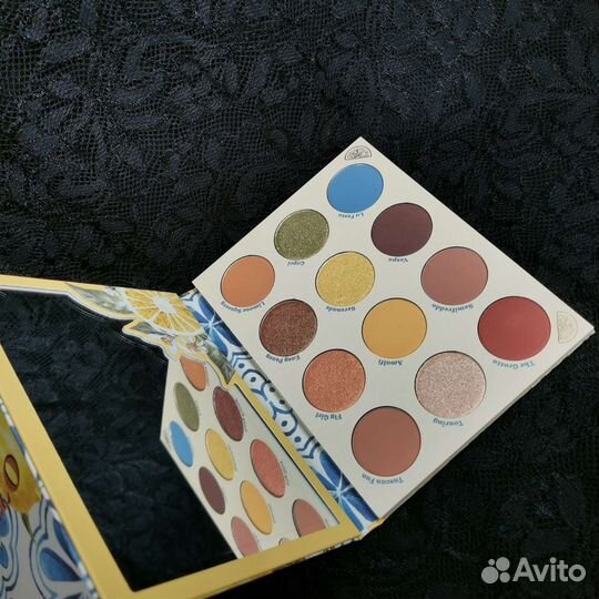 Новая палетка теней ColourPop Linoncello оригинал