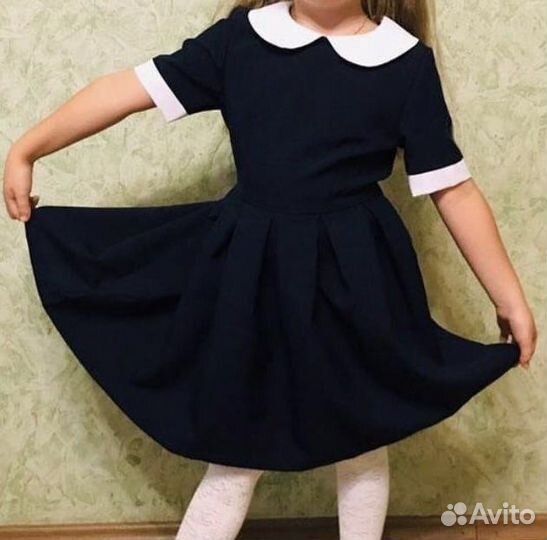 Школьный фартук и платье