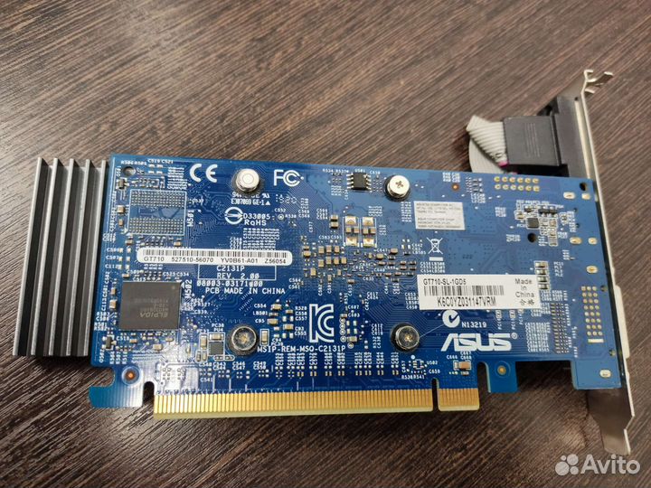 Видеокарта gt710 1гб