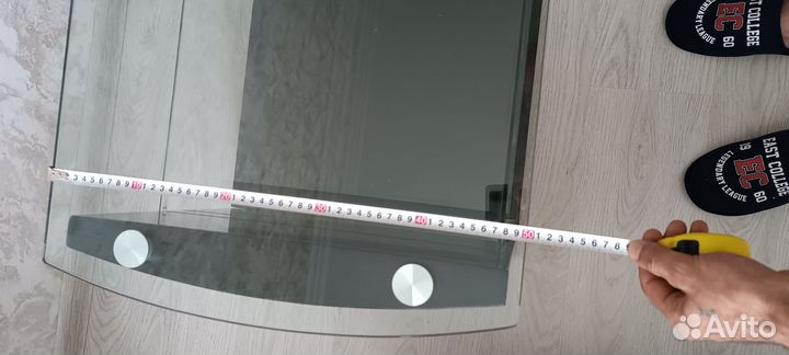 Стеклянная тумба