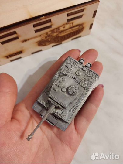 Модель танка Тигр I World of tanks масштаб 1/72