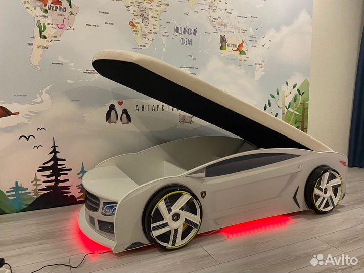 Кровать машина