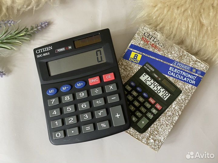 Калькулятор Citizen SDC-805II 8-разрядный