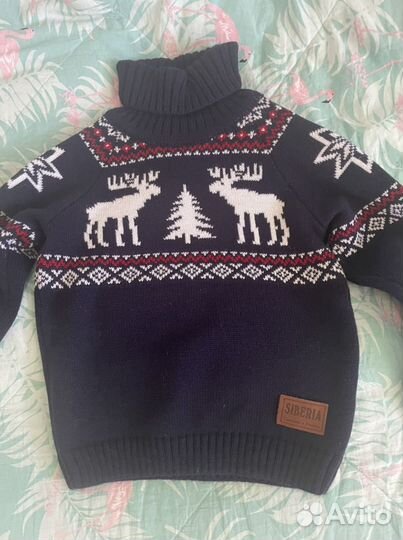 Свитер для мальчиков 98-110см
