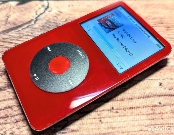 Apple iPod 5.5th Gen Video SSD 128Gb Red USA