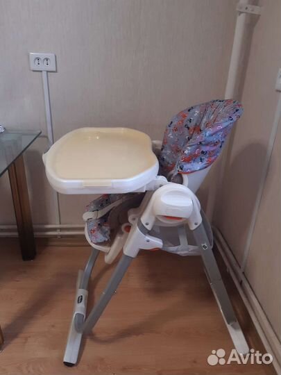 Стульчик для кормления chicco polly