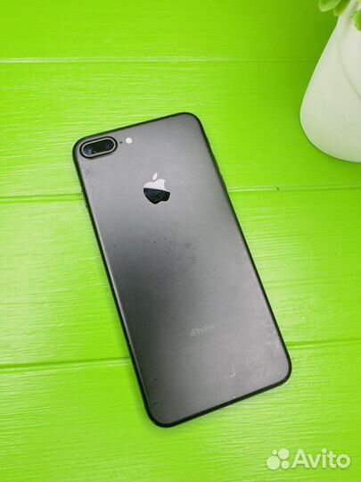 iPhone 7 plus 32gb черный;(акб100)