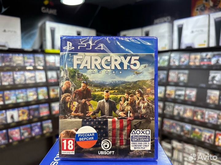 Игры для PS4: Far Cry 5 (Русская версия)