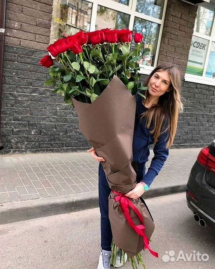 Высокие Розы с Доставкой