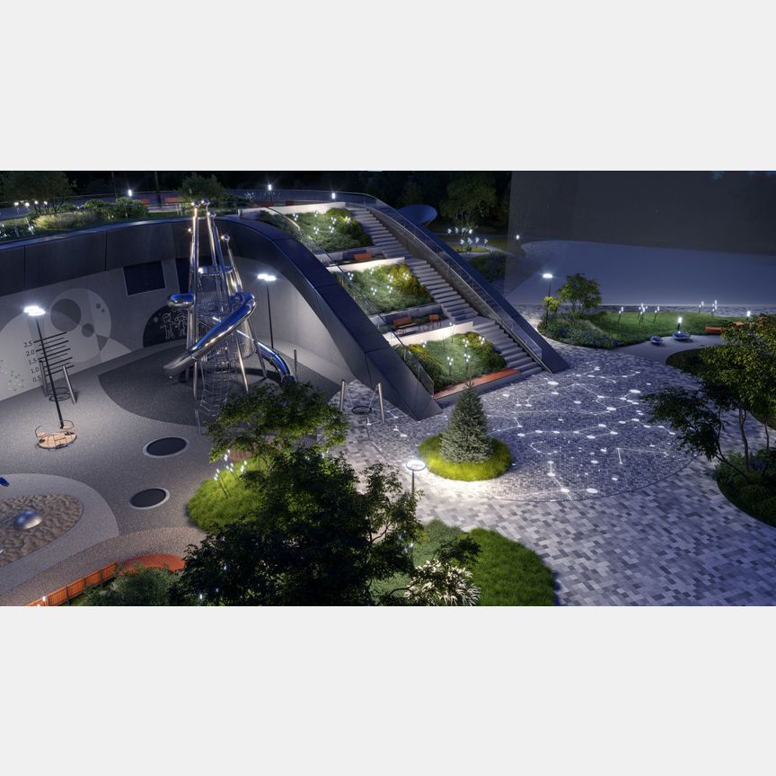 3-к. квартира, 72,2 м², 21/64 эт.