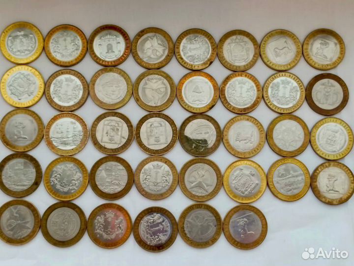 Юбилейные монеты 10