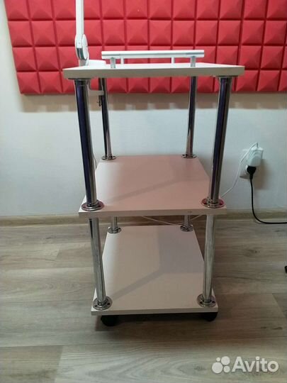 Тележка косметологическая, столик на колесиках
