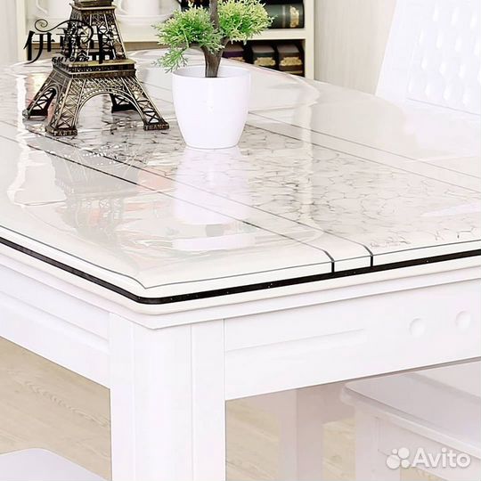 Силиконовая скатерть, мягкое стекло