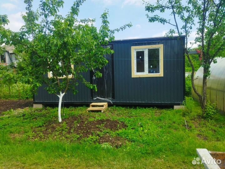 Вагончик 6*2,4м для строителей