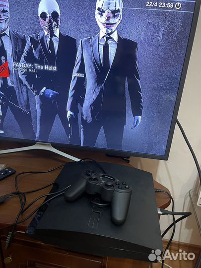 Sony PS3 slim куча игр