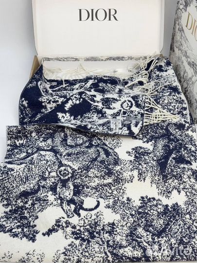 Christian Dior шарф кашемир 2 цвета