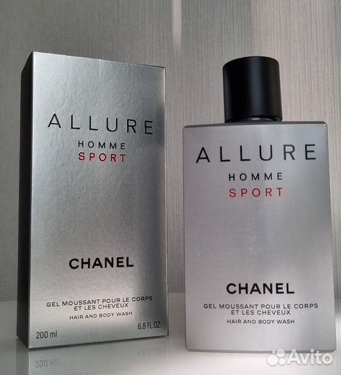 Гель для душа Chanel Allure Homme Sport,200ml