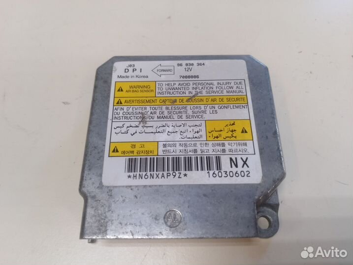 Блок управления AIR BAG Chevrolet Lacetti