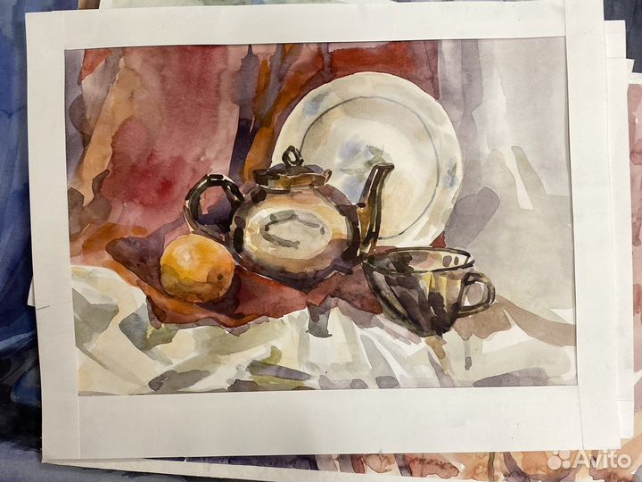 Акварельные этюды
