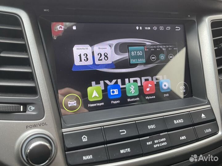 Магнитола android Hyundai Tucson TL