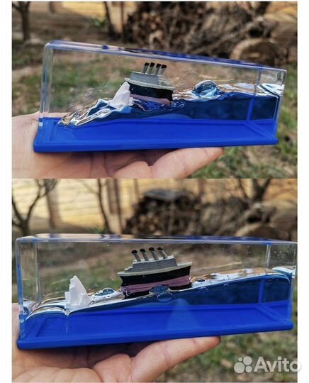 Антистресс Титаник и пингвины на волнах, Динозавр