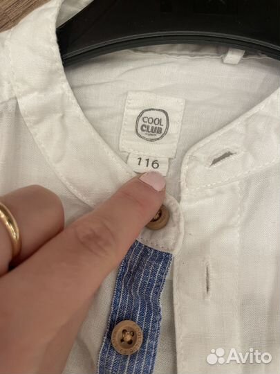Рубашки на мальчика 116-122 waikiki cool club