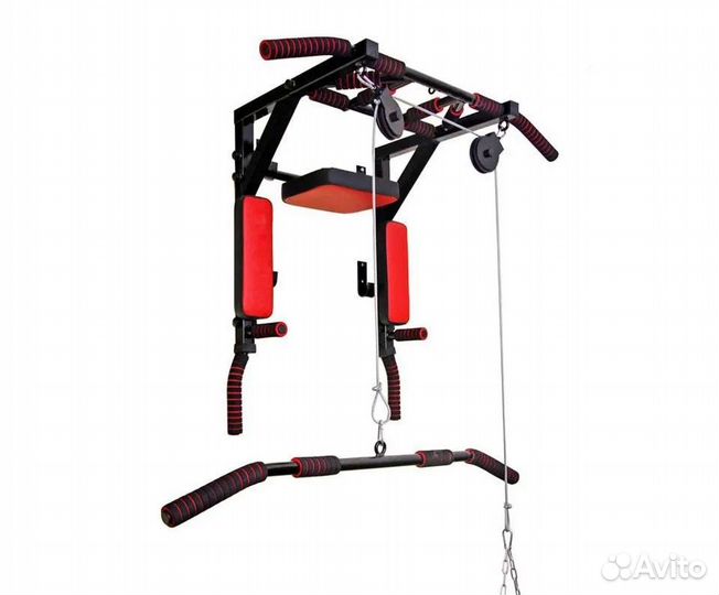 Турник 3в1 Мультихват с блочной системой