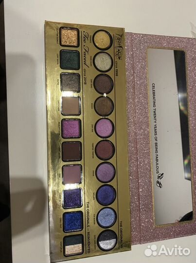 Too faced тени
