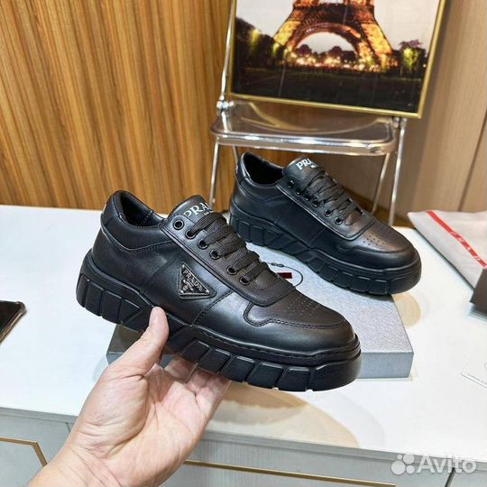 Кроссовки Prada black