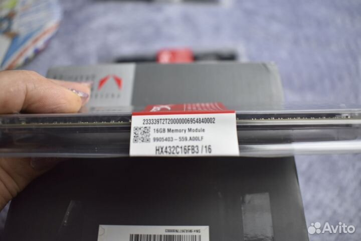 DDR4 16 GB 3200 mHz Kingston HyperX Fury