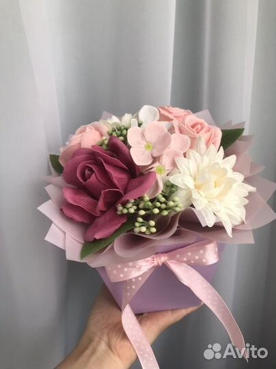 Мыльные розы букеты