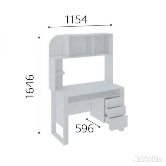 Компьютерный стол Старт (цвета)