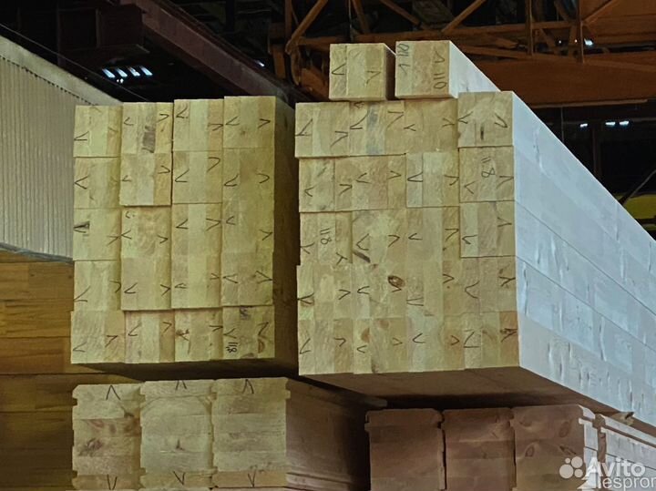 Брус из сосны для уюта дома