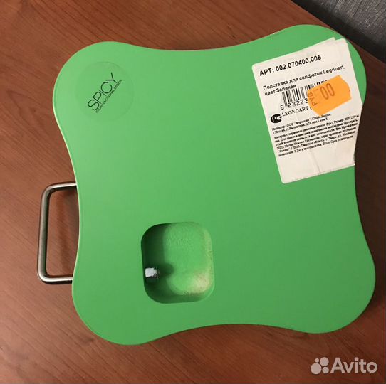 Салфетница Legnoart новая