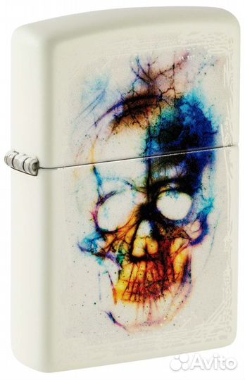 Zippo. Череп. Светится в темноте.NEW