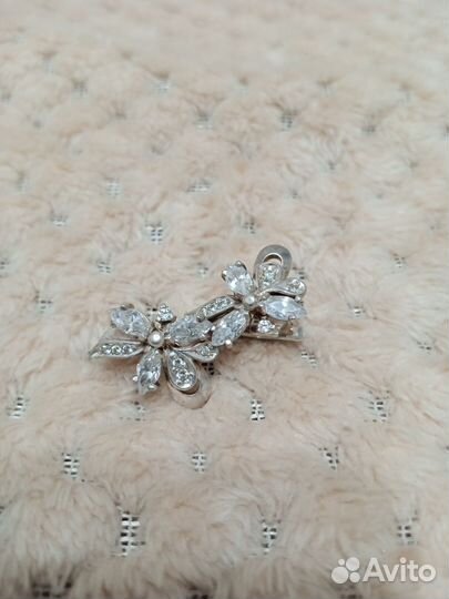 Серьги серебро